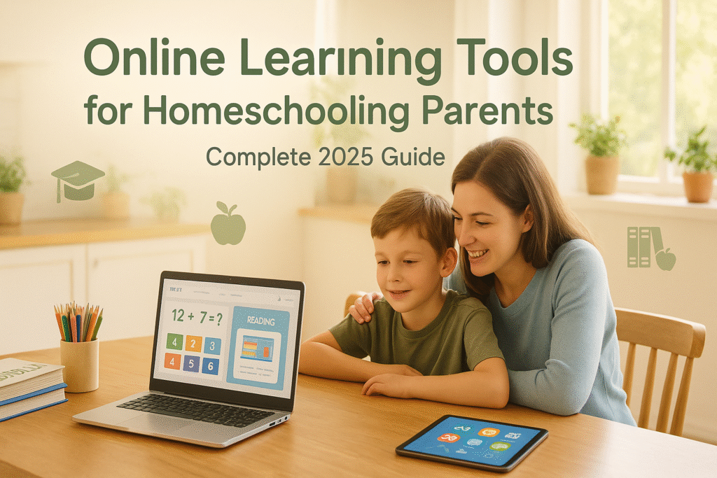online learning tools for homeschooling parents