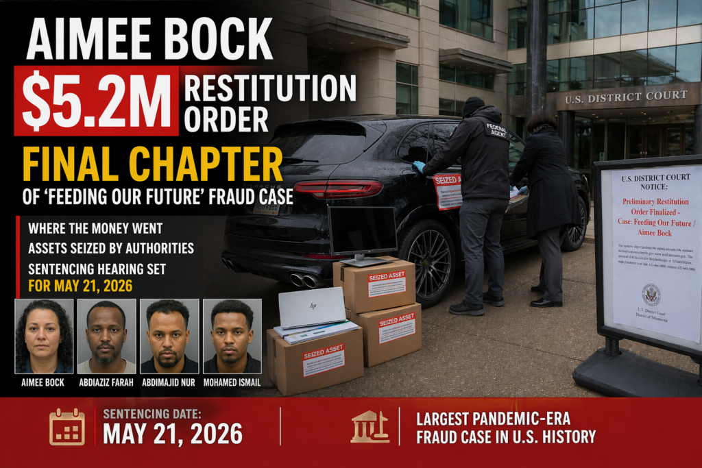 Aimee Bock $5.2m restitution