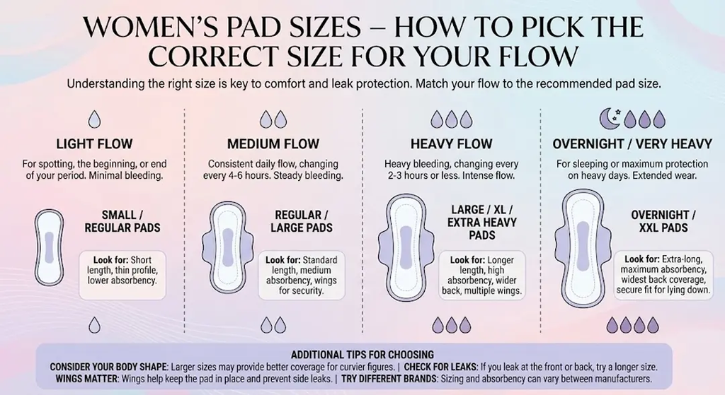 How to Choose the Right Sanitary Pads for Comfort, Protection, and Everyday Use