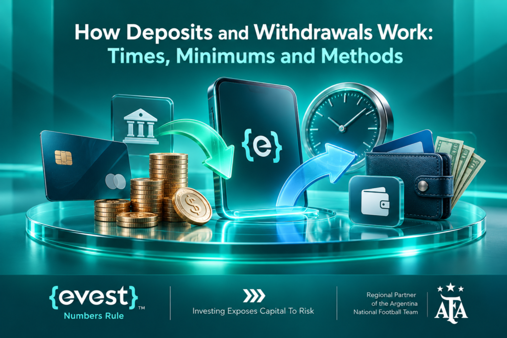 Deposits and Withdrawals: Payment Methods, Timescales and Fees Explained