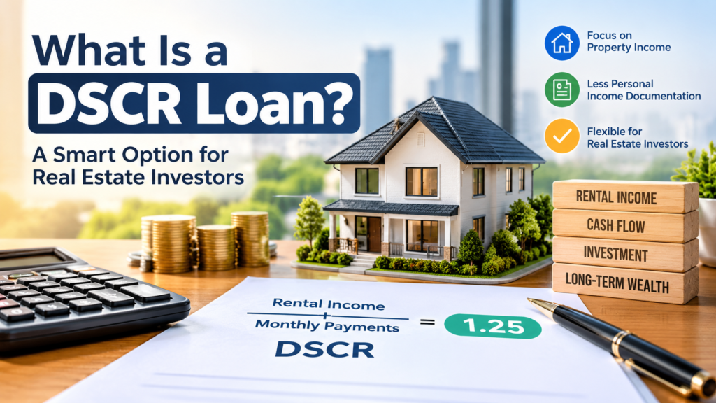 Debt service coverage ratio (DSCR) loan