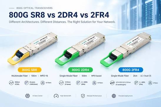 How 800G FR4 Optics Simplify Long-Reach Switch Interconnects